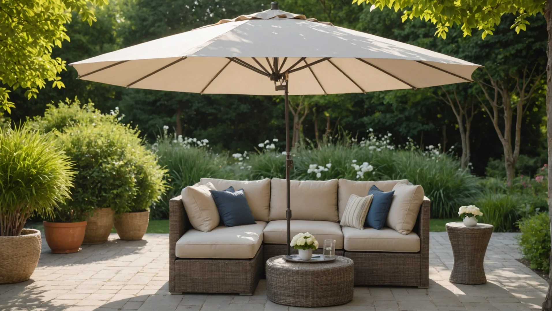 parasol fermé
