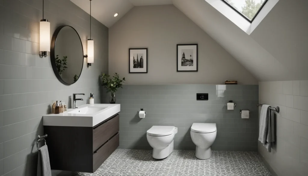 photo wc sous escalier