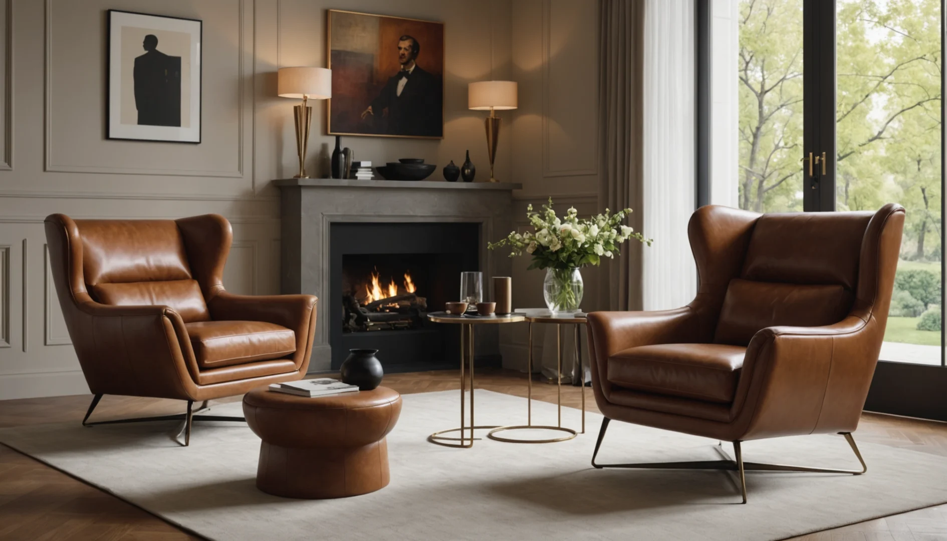 chaises design italiennes en cuir