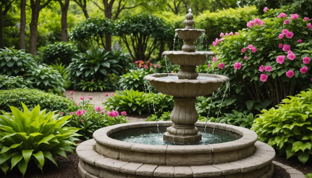 petite fontaine pour jardin