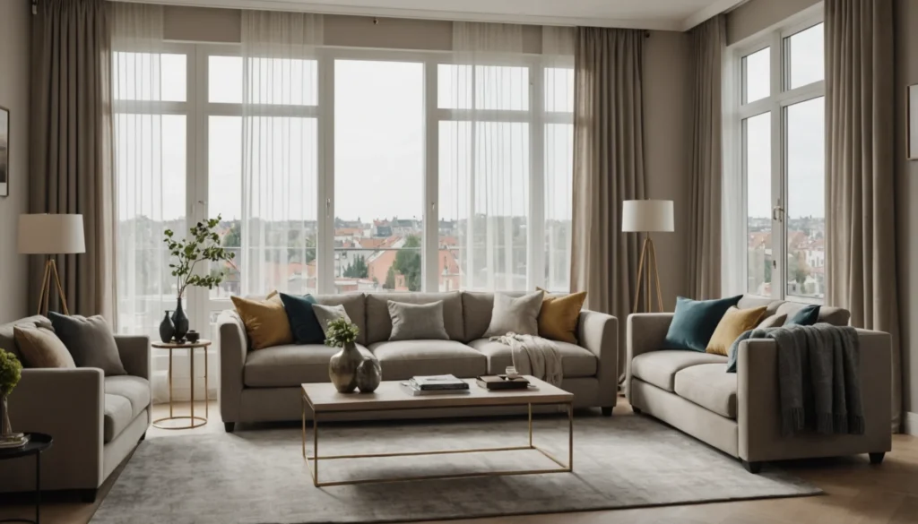 Des rideaux sur mesure à prix maîtrisés pour une maison stylée