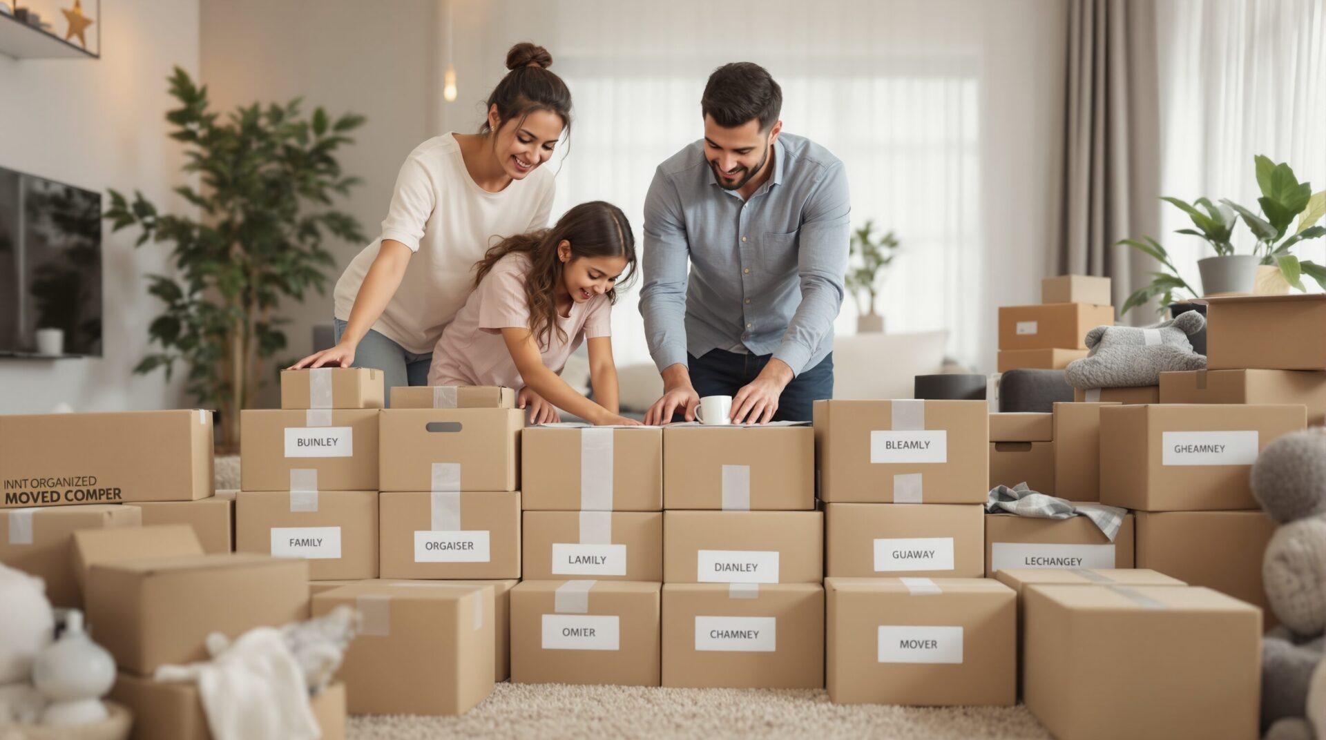 Déménagement et organisation