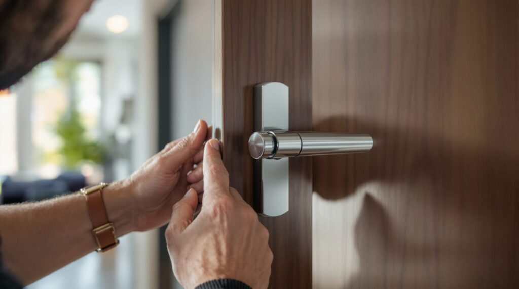 serrure encastrable 3 points