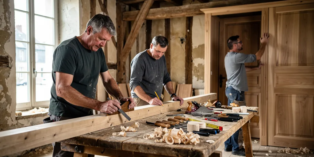 Travaux de rénovation : l’expertise d’une menuiserie à Saint-Brieuc