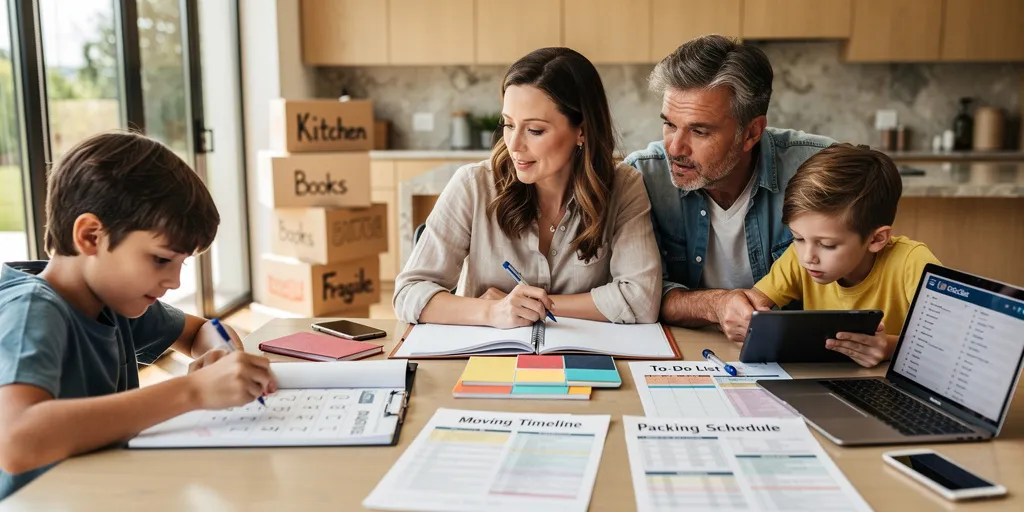 déménagement et organisation