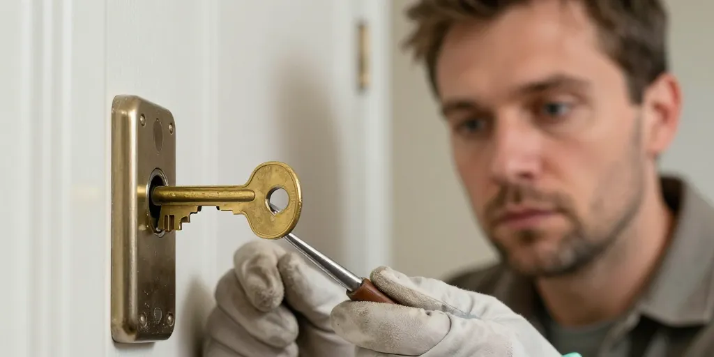 Clef cassée dans une serrure : la méthode pour l’extraire sans abîmer ?