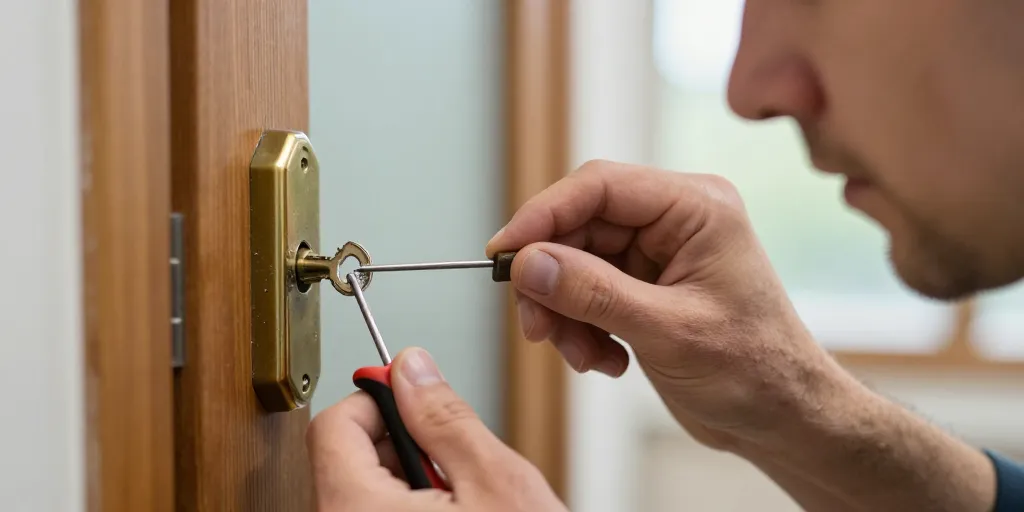 comment enlever une clé cassée dans la serrure